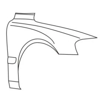 КРЫЛО VOLVO S60, 00 - 09